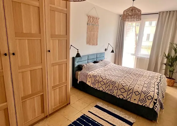 Lägenhet Przytulnie Nad Zatoka