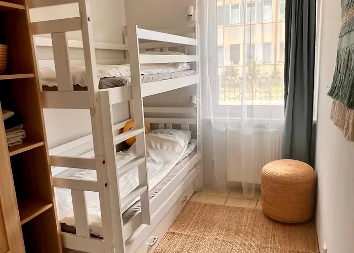 Przytulnie Nad Zatoka Lägenhet *