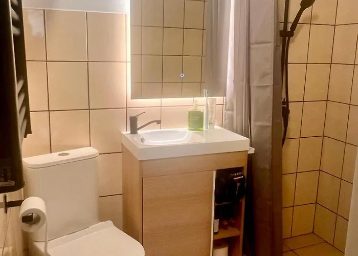 Przytulnie Nad Zatoka Lägenhet *